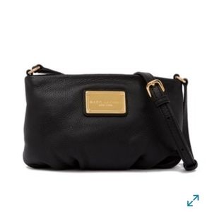 Marc Jacobs leather Percy Q crossbody bag
